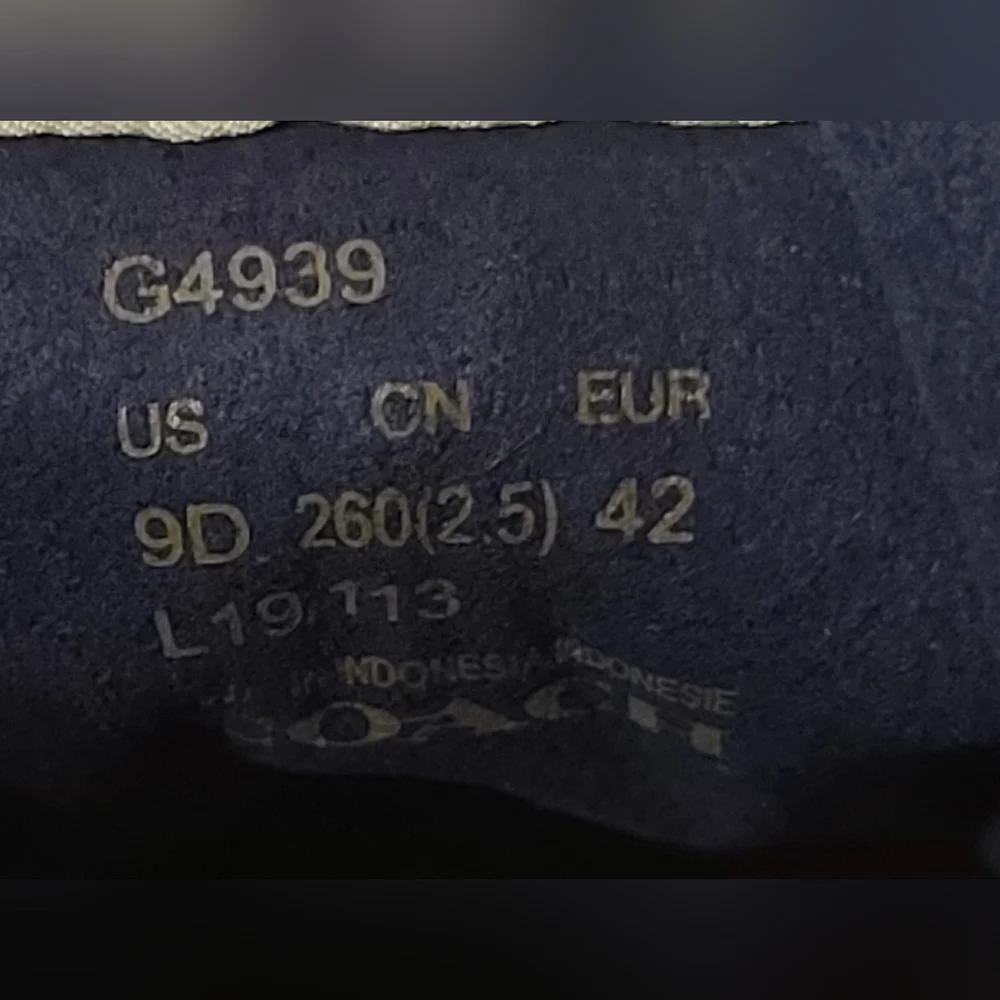 Coach Citysole Runner  Sneakers Admiral Clementine  Men's Size 9D - Picture 4 of 7